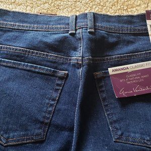 Gloria Vanderbilt AMANDA jeans 12 Average